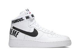 Nike: Белые кроссовки  Air Force 1 High