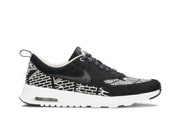 Nike: Чёрные кроссовки  Air Max Thea