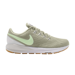 Nike: Зелёные кроссовки  Air Zoom Structure 22