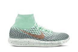 Nike: Зелёные кроссовки  Flyknit