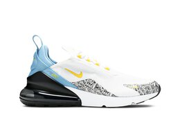 Nike: Белые кроссовки  Air Max 270