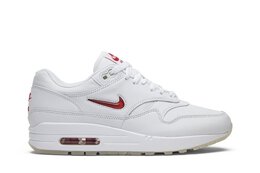 Nike: Белые кроссовки  Air Max 1 Premium