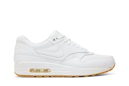 Nike: Белые кроссовки Air Max 1