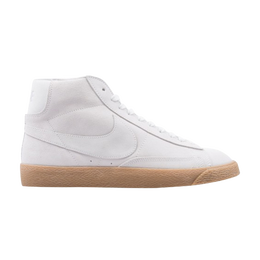 Nike: Белые кроссовки Blazer Mid