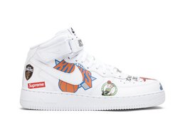 Nike: Белые кроссовки  Air Force 1