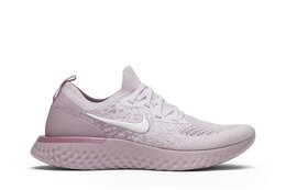 Nike: Розовые кроссовки  Epic React Flyknit