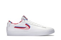 Nike: Белые кроссовки  Blazer Low