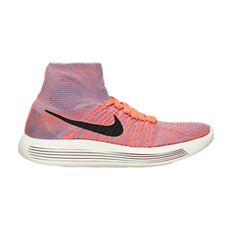 Nike: Оранжевые кроссовки  Flyknit