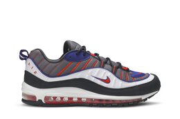 Nike: Серые кроссовки  Air Max 98