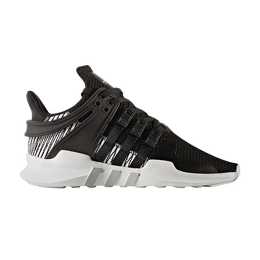 Adidas: Чёрные кроссовки  EQT Support ADV