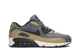 Nike: Серые кроссовки  Air Max 90 Premium