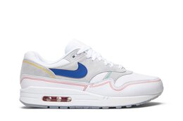 Nike: Серые кроссовки  Air Max 1