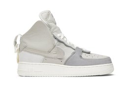 Nike: Серебристые кроссовки  Air Force 1 High