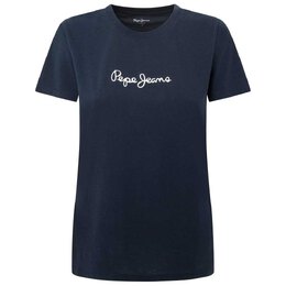 Pepe Jeans: Синяя футболка 