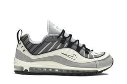 Nike: Серые кроссовки  Air Max 98 SE