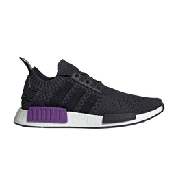 Adidas: Чёрные кроссовки  NMD_R1 Primeknit