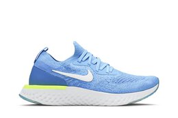 Nike: Голубые кроссовки  Epic React Flyknit