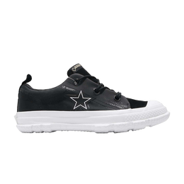 Converse: Чёрные кроссовки  One Star Ox