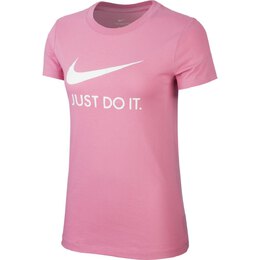 Nike: Розовая футболка Sportswear