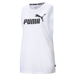 PUMA: Белая футболка  Essentials