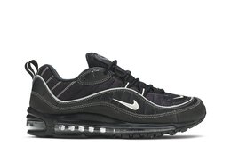 Nike: Чёрные кроссовки  Air Max 98