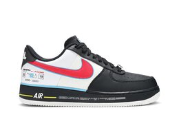 Nike: Чёрные кроссовки  Air Force 1 Low