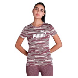 PUMA: Розовая футболка  Essentials