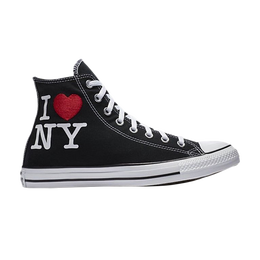 Converse: Чёрные кроссовки  Chuck Taylor All Star Hi