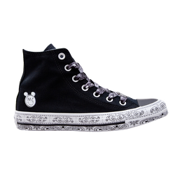 Converse: Чёрные кроссовки  Chuck Taylor All Star Hi