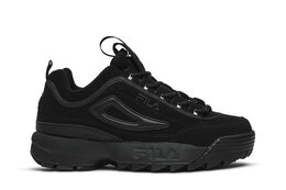 Fila: Чёрные кроссовки  Disruptor 2