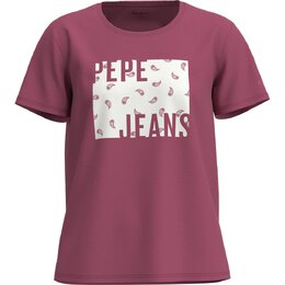 Pepe Jeans: Розовая футболка 