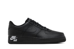 Nike: Чёрные кроссовки  Air Force 1 Low