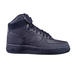 Nike: Чёрные кроссовки  Air Force 1 High