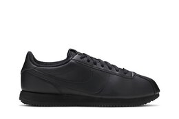 Nike: Чёрные кроссовки  Cortez