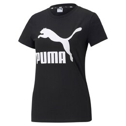 PUMA: Чёрная футболка  Classics