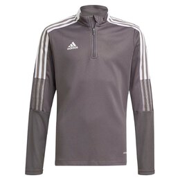 Adidas: Серая куртка  Tiro