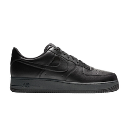 Nike: Чёрные кроссовки  Air Force 1