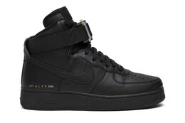 Nike: Чёрные кроссовки  Air Force 1 High