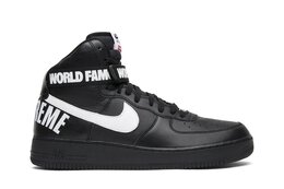 Nike: Чёрные кроссовки  Air Force 1 High