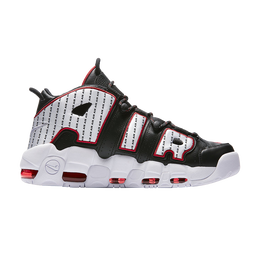 Nike: Чёрные кроссовки  Air More Uptempo