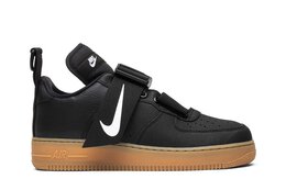 Nike: Чёрные кроссовки  Air Force 1 Low