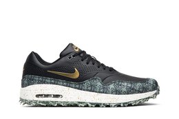 Nike: Чёрные кроссовки  Air Max 1