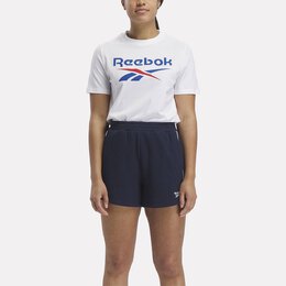 Reebok: Белая футболка