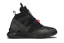 Nike: Чёрные кроссовки Air Force 270