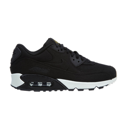 Nike: Чёрные кроссовки  Air Max 90