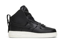 Nike: Чёрные кроссовки  Air Force 1 High