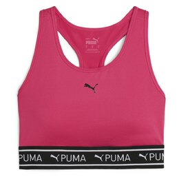 PUMA: Розовый бюстгальтер 