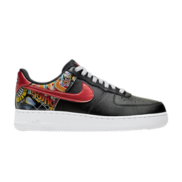 Nike: Чёрные кроссовки  Air Force 1 Low