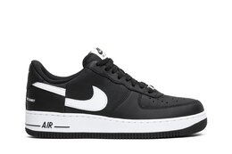 Nike: Чёрные кроссовки  Air Force 1 Low