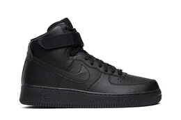 Nike: Чёрные кроссовки  Air Force 1 High